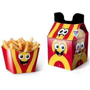 Happy Meal Box Mockup PNG Udu76 PNG