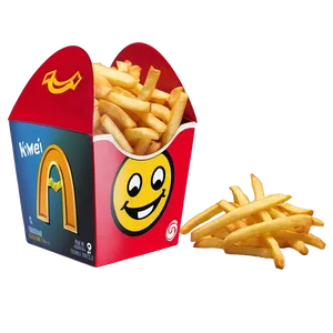 Happy Meal Box With Fries PNG 06212024