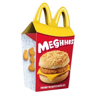 Happy Meal Box With Nuggets PNG 06212024