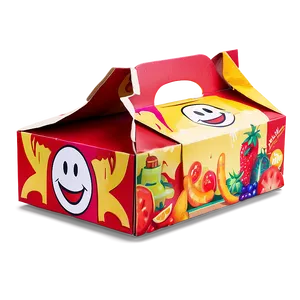 Happy Meal Box With Wraps PNG 06212024