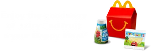 Happy Meal Dairy Fruit Options PNG