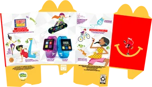 Happy Meal Step It Activity Tracker Promotion PNG