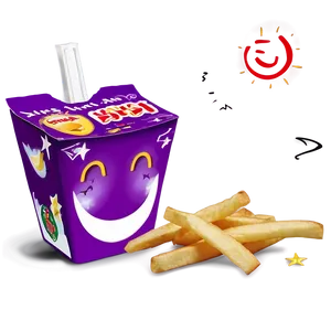 Happy Meal With Fries PNG Upw16 PNG