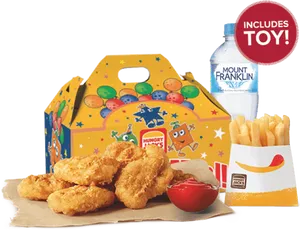 Happy Mealwith Toyand Food Items