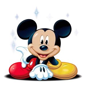 Happy Mickey Mouse Graphic PNG Tvs PNG