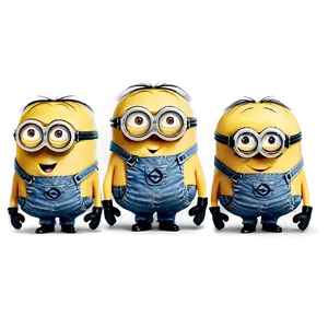 Happy Minions PNG 05212024 PNG