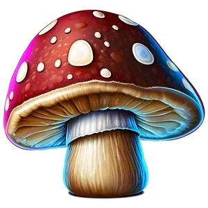 Happy Mushroom Cartoon Png 06272024 PNG image