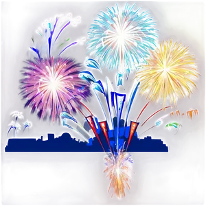 Happy New Year Firework Show Png 89 PNG image