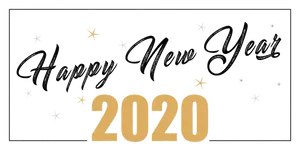 Happy New Year2020 Celebration PNG image