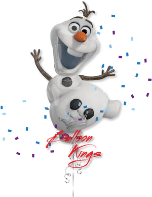 Happy Olaf Balloon Celebration