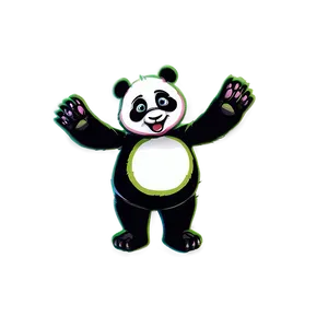 Happy Panda Animation Png Uwd49 PNG image