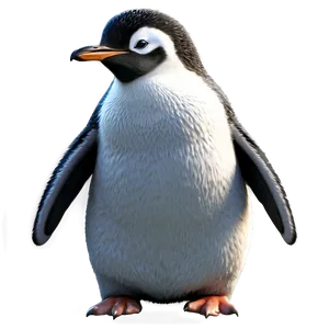 Happy Penguin PNG Bpi