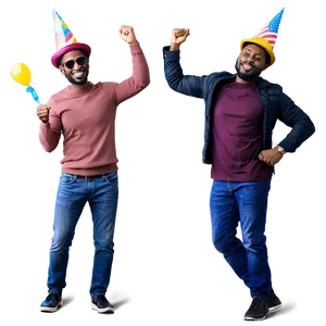 Happy Person In Party PNG Lhy PNG