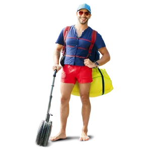 Happy Person On Vacation PNG 69 PNG