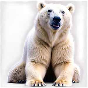 Happy Polar Bear PNG 05062024
