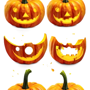 Happy Pumpkin Face Png Age PNG image