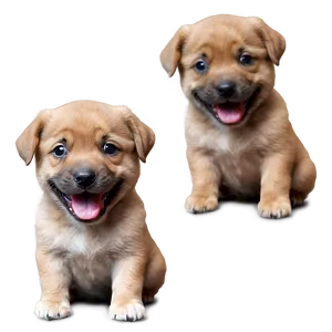 Happy Puppy PNG Iit94