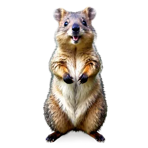 Happy Quokka Animal PNG 06242024 PNG