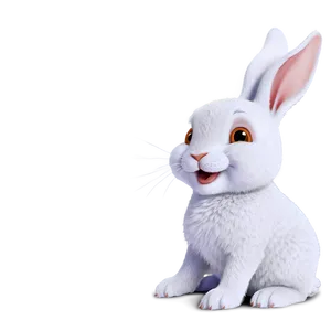Happy Rabbit PNG 19