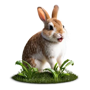 Happy Rabbit PNG Uhi