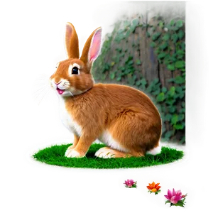 Happy Rabbit PNG Vke11