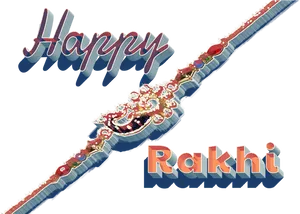 Happy Rakhi Celebration PNG image