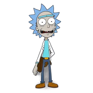 Happy Rick Character Png 06242024 PNG image