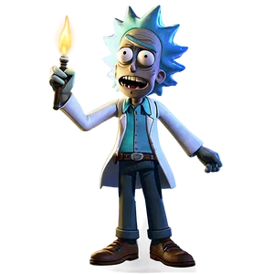 Happy Rick Character Png Xni PNG image