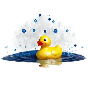 Happy Rubber Duck PNG 05252024 PNG