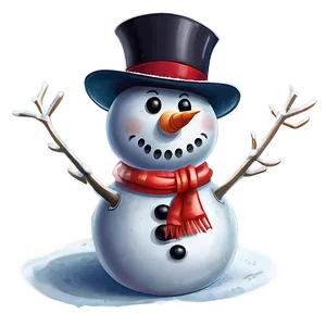 Happy Snowman Family Png Iem PNG image