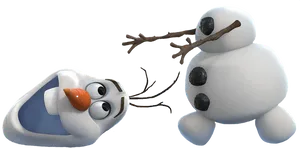 Happy Snowman Olaf