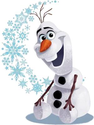 Happy Snowman Olaf Frozen