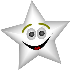 Happy Star Character