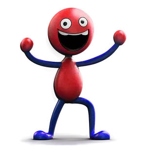 Happy Stickman Png 05232024 PNG image