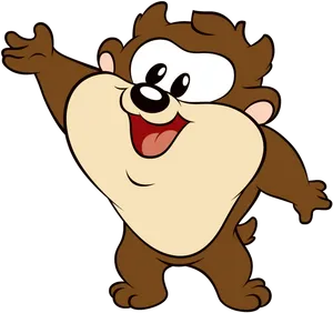 Happy Taz Looney Tunes PNG image