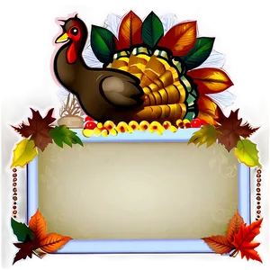Happy Thanksgiving Banner Png Xiv75 PNG image