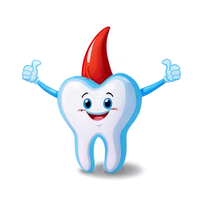 Happy Tooth Character Png Irj PNG image