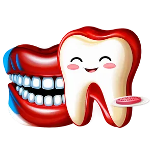 Happy Tooth Clipart Png 06272024 PNG image