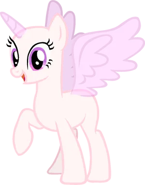 Happy Unicorn Pony Vector