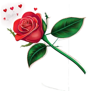Happy Valentine's Day Roses PNG Bcv66 PNG