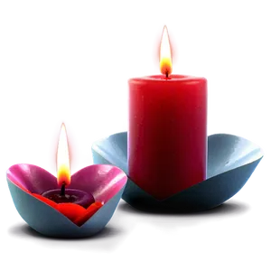 Happy Valentines Candle Light Png 06262024 PNG image