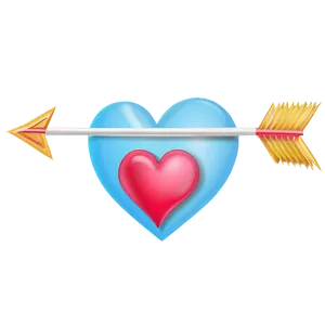 Happy Valentines Day Arrow Png Tfj38 PNG image