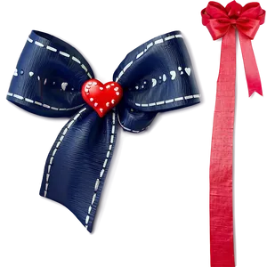 Happy Valentines Day Bow PNG Wnm PNG
