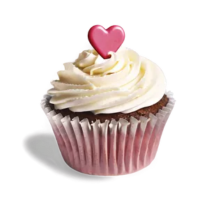 Happy Valentines Day Cupcake PNG 05232024 PNG
