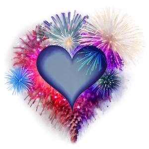 Happy Valentines Day Firework PNG 05232024 PNG