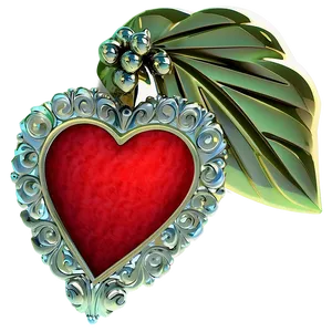 Happy Valentines Day Red Heart PNG 05232024 PNG