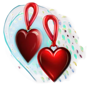 Happy Valentines Day Red Heart PNG Ewp73 PNG