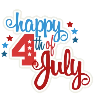 Happy4thof July Celebration Graphic PNG image