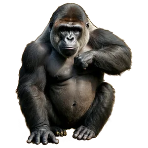 Harambe B PNG image