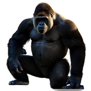 Harambe Silhouette Png 26 PNG image